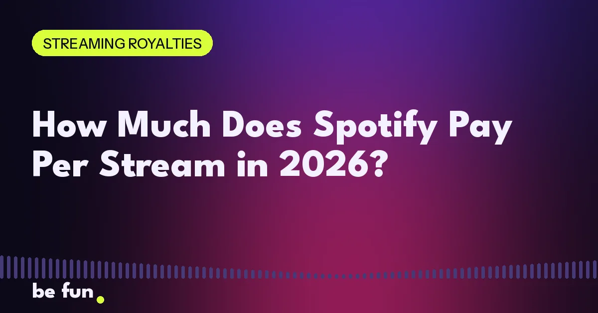 How Much Does Spotify Pay Per Stream in 2026?