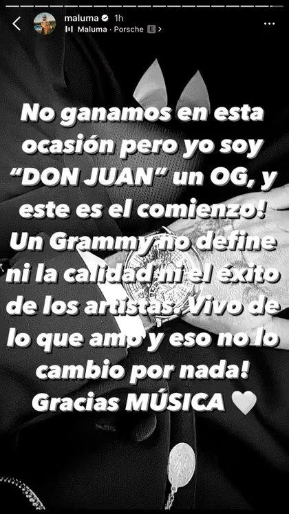 Maluma Premios Grammy