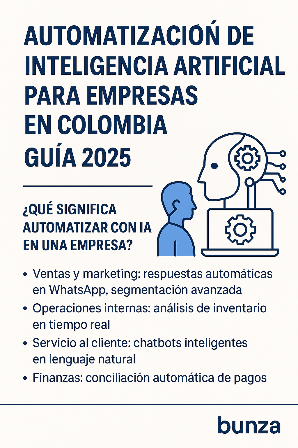 Automatización de Inteligencia Artificial para Empresas en Colombia: Guía 2025